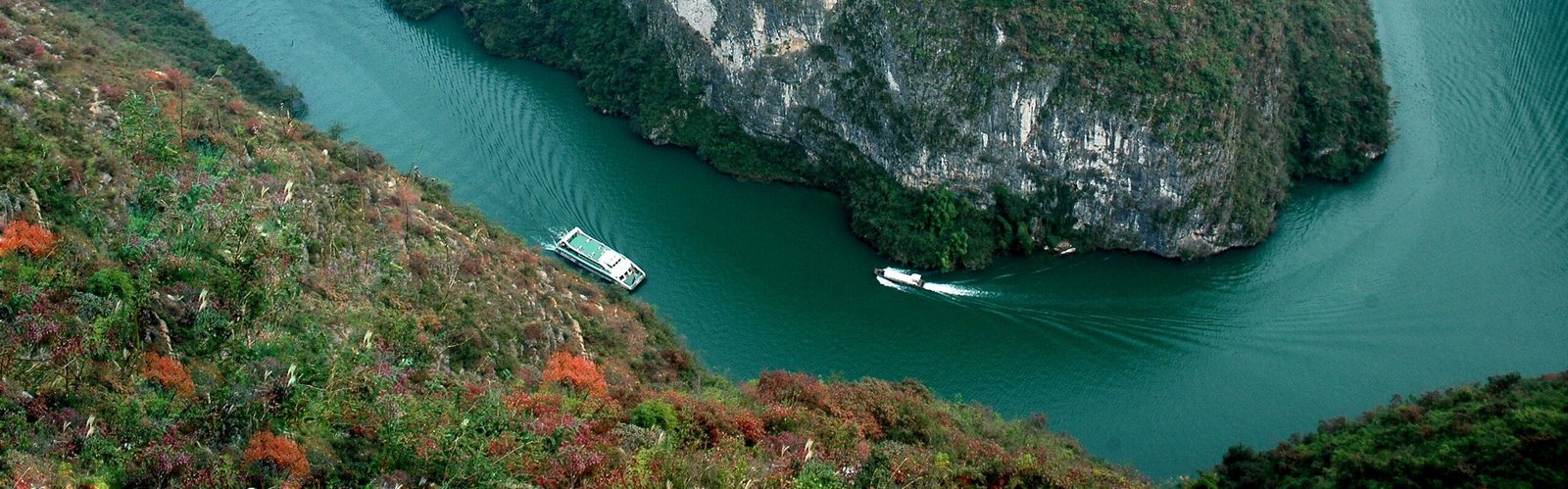 The Three Gorges on the Yangtze River